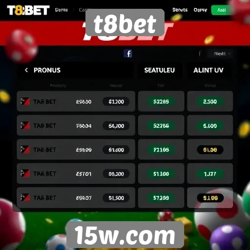 Tendências de promoção e bônus no t8bet